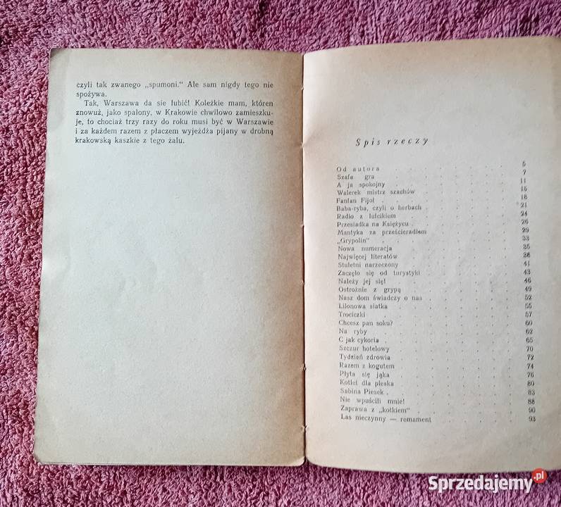 Wiech Szafa gra Czytelnik 1955 r Wydanie I Koźminek