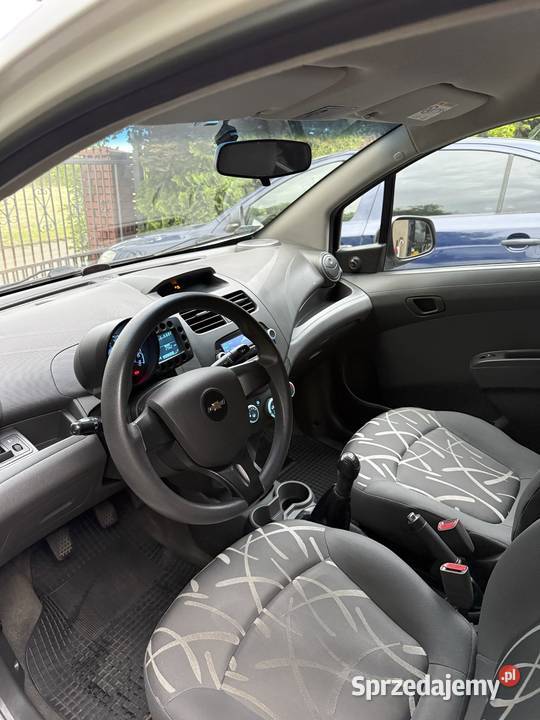 BIAŁY CHEVROLET SPARK II HATCHBACK 2013 10L 68 wspomaganie kierownicy Gliwice
