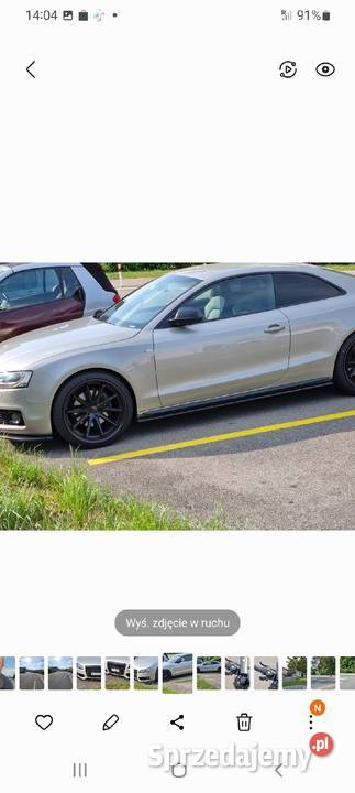 Audi A5 S5 RS5 8T Carbon Dolna Listwa Zderxaka Skawina