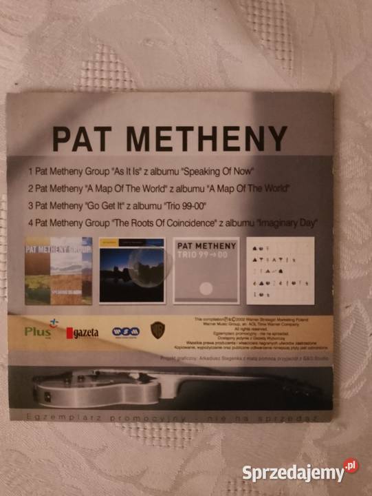 Płyta CD Pat Metheny egzemplarz promocyjny 4 Poznań