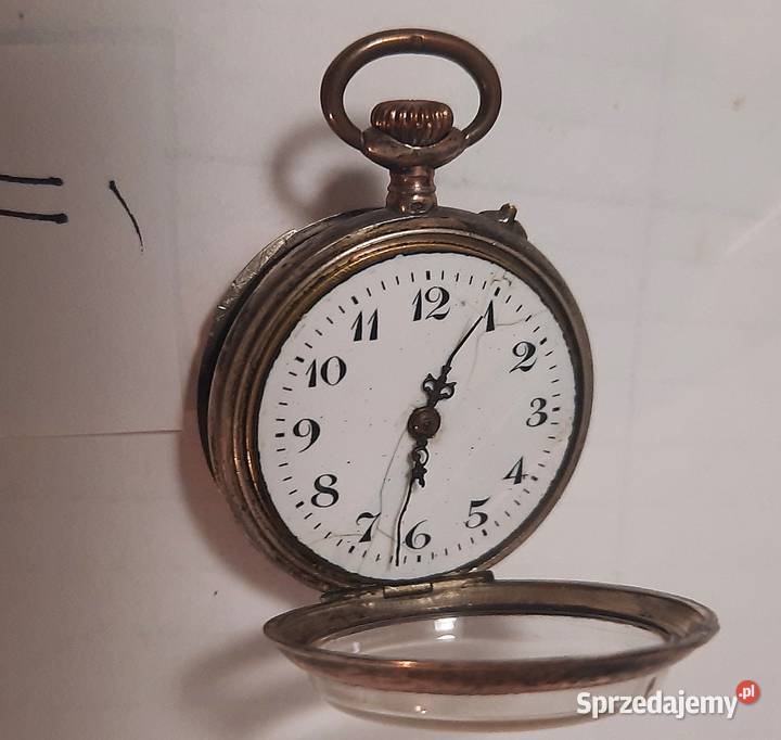 Stary Srebrny Zegarek Kieszonkowy II Gliwice sprzedam