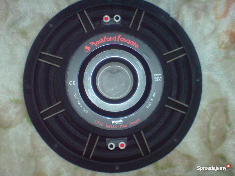 Subwoofer Rockford Fosgate Punch RFD1215 Warszawa