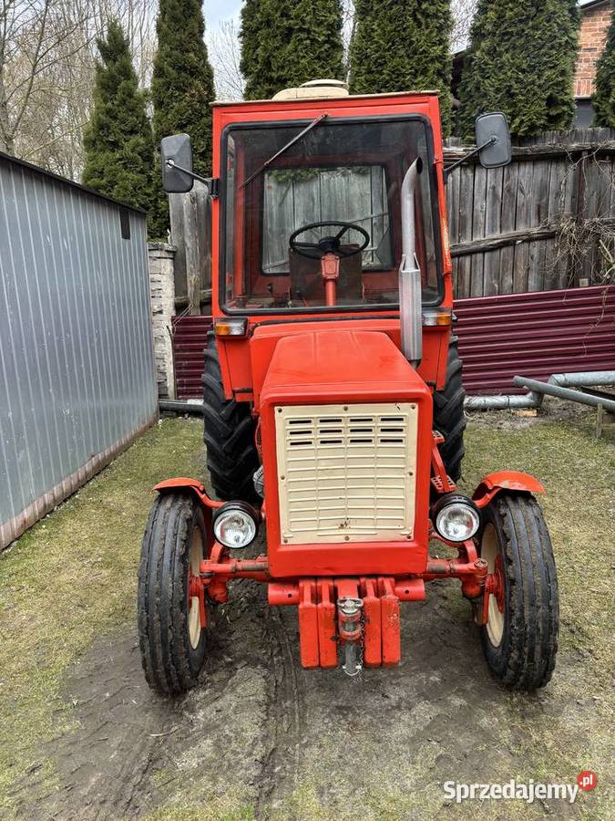 Ciągnik Władimirec T25 a z zestawem maszyn podkarpackie Zaklików