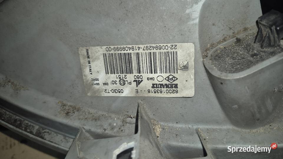 Lampa przednia Renault Master II 06 lewa prawa dostawcze