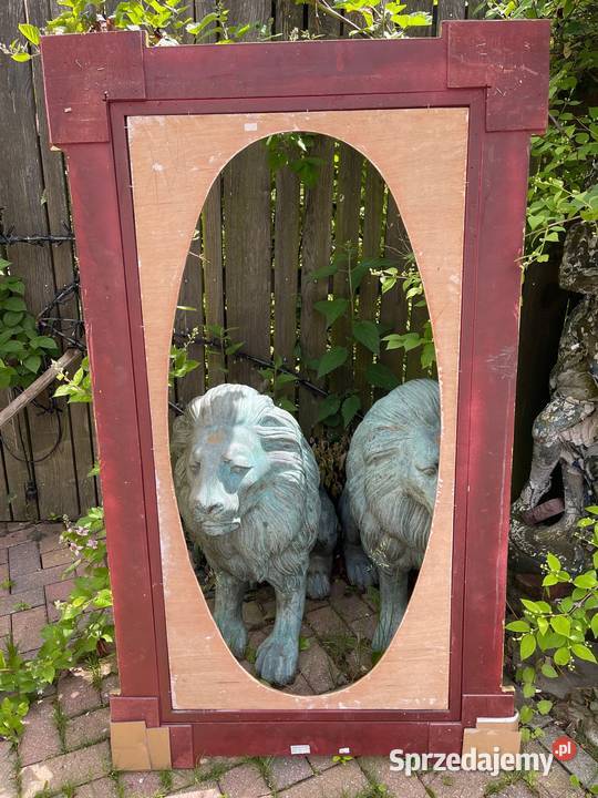 Ogromna drewniana rama do obrazu lustra stare Malarstwo Bystrzyca Kłodzka sprzedam