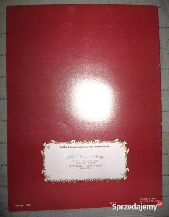 TAMAIbanez Acoustic Guitars katalog gitar pomorskie Kępice