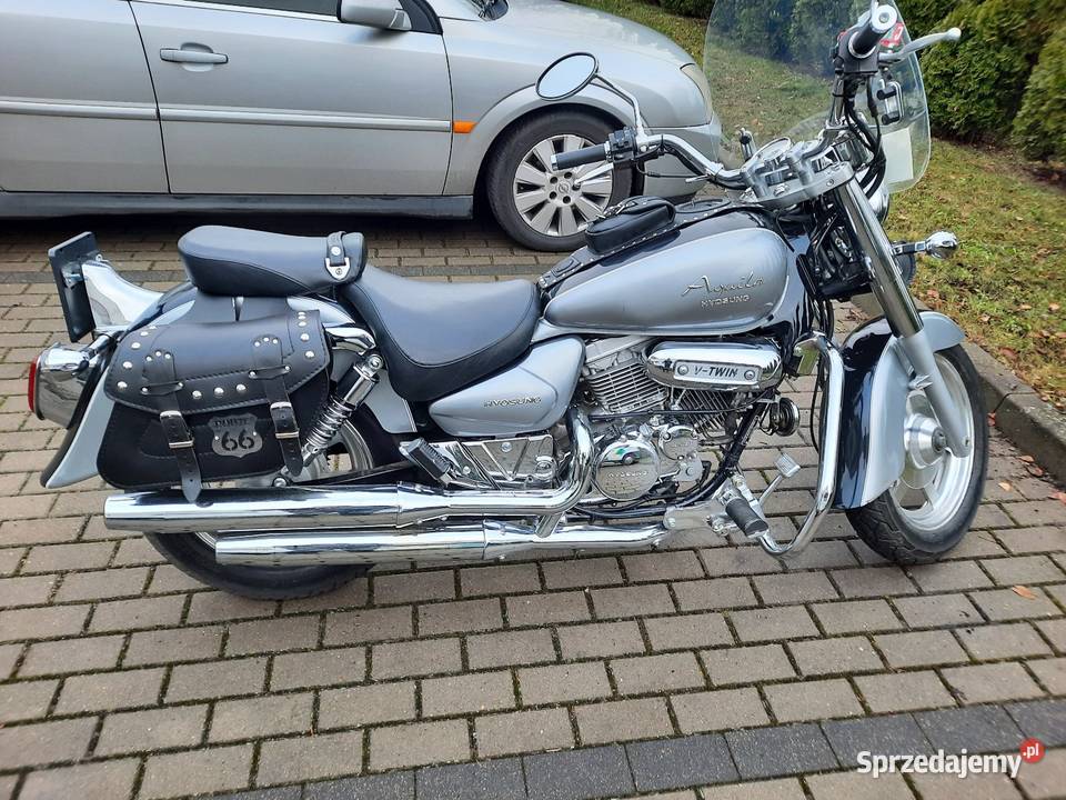 Hyosung gv aquila Kat B chopper Gdańsk