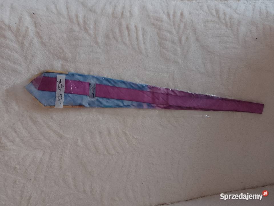 Ekstrawagancki jedwabny krawat z Dubaju Silk małopolskie Kraków