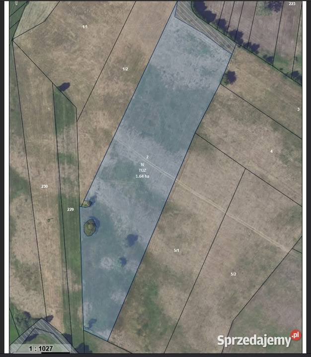 Działka rolna gmina Krasnosielc Zwierzyniec