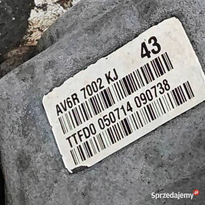 Ford Focus III 16 TDCI Skrzynia Biegów Manual Opole Lubelskie