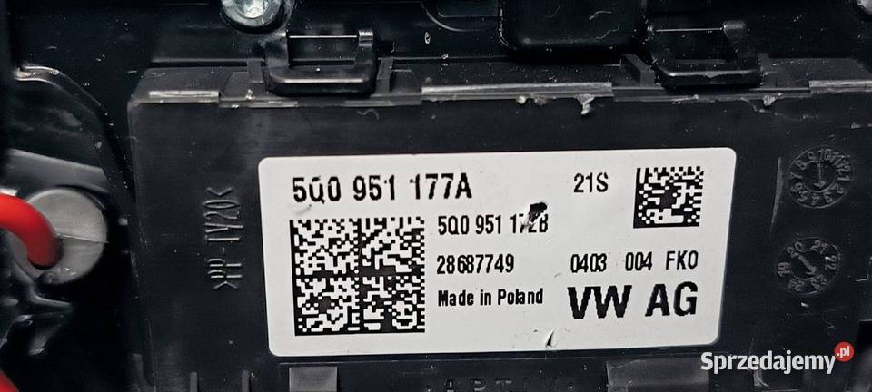 PANEL AUDI A4 B9 QUATTRO 5Q0951177A 4K0959728A kujawsko-pomorskie Lipno