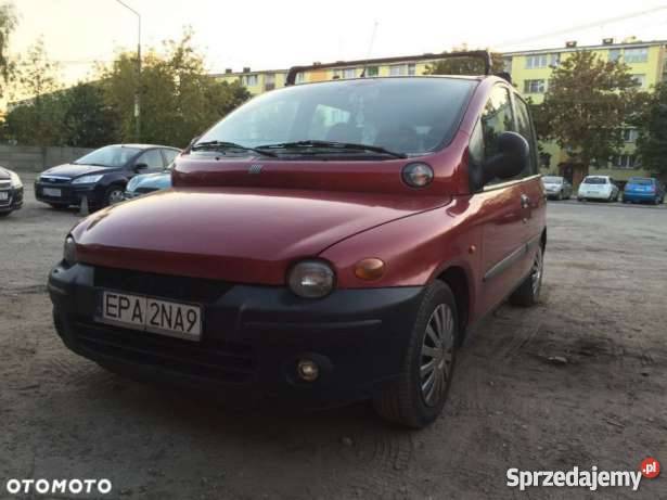 Fiat Multipla Zadbany oc do 062017 Rok produkcji 1999 Fiat Pabianice