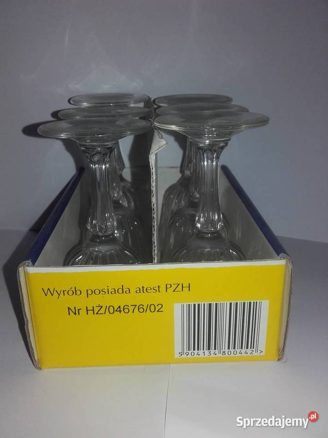 Kieliszki do wódki likieru Luminarc Będzin sprzedam