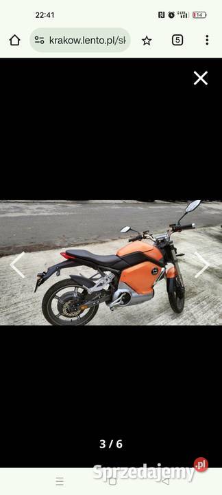 Skuter Elektryczny Super Soco TC 1200 S Kraków sprzedam