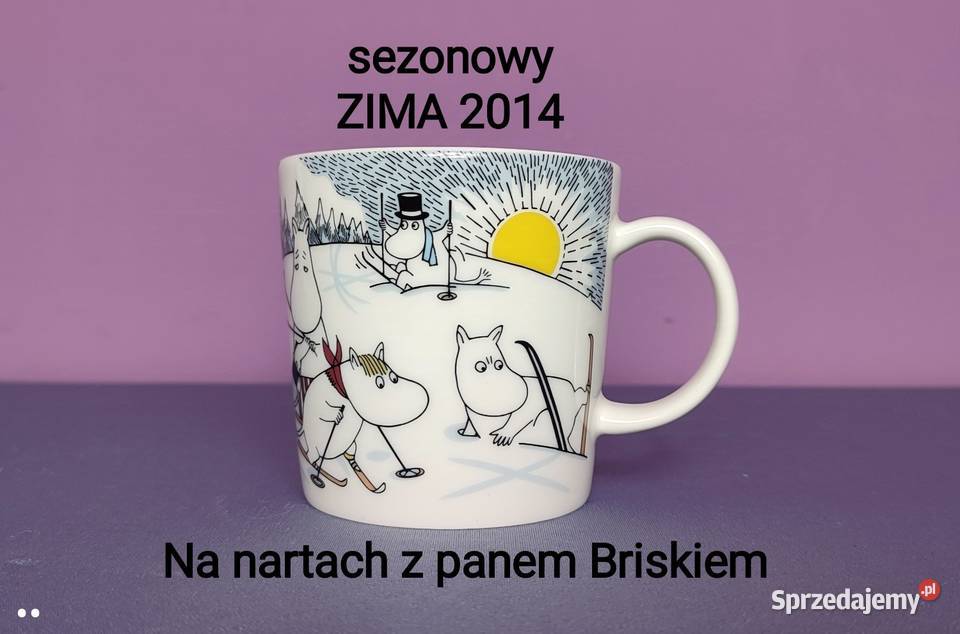 Muminki KUBEK Moomin Arabia Finland sezon ZIMA Kolekcje małopolskie Jasień