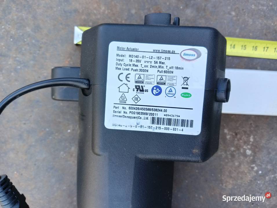 Automat siłownik siłowniki elektryczne moc wielkopolskie Gniezno