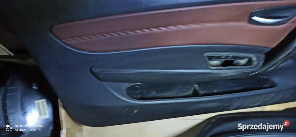 bmw e81 boczki europa brazowa skóra Imielin