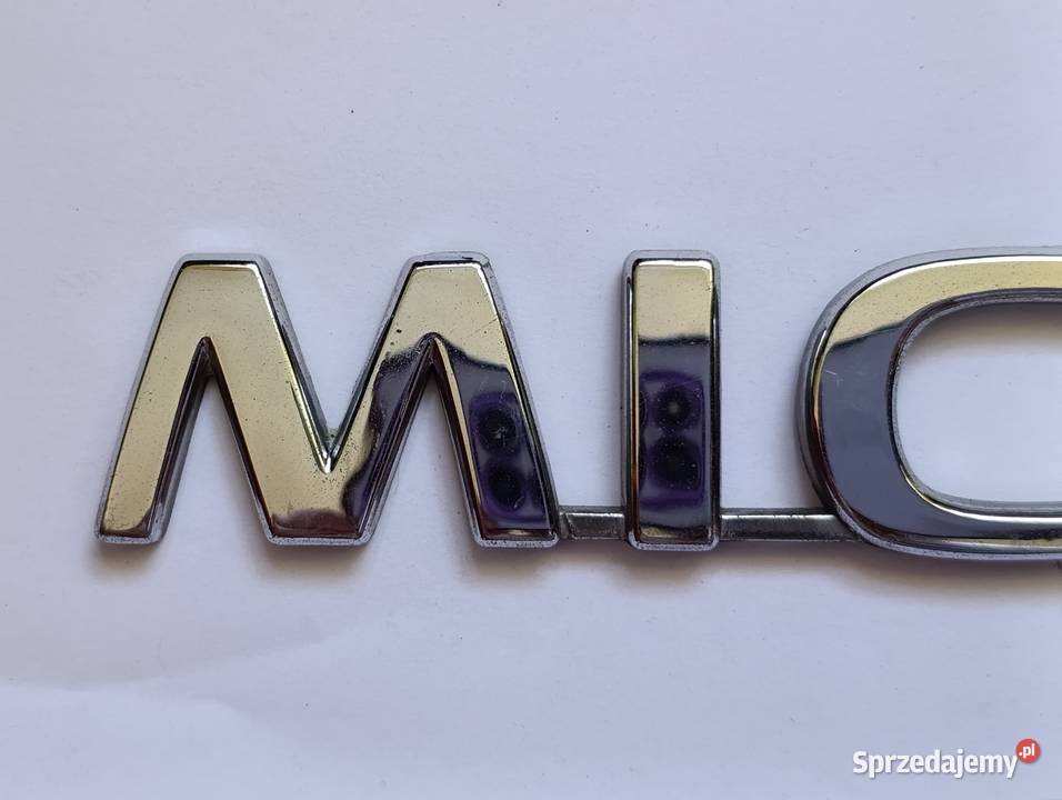 Napis emblemat Nissan Micra k12 0310r