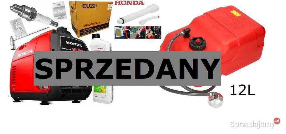 Agregat HONDA EU22i Nowy Dostępny Ręki Zbiornik Swarzędz