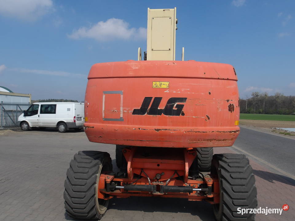 Podnośnik koszowy teleskopowy 28m JLG 860SJ 4x4 Pleszew