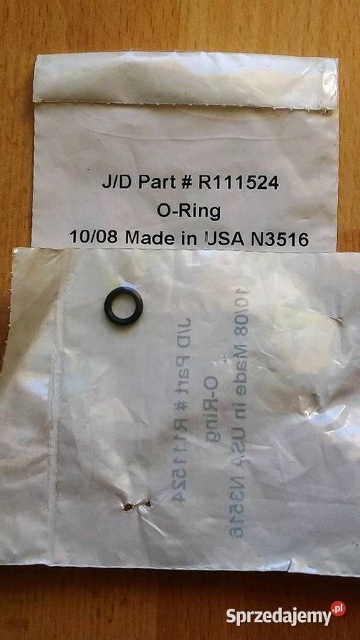 R111524 oring zaworu John Deere oryginał Biała Podlaska