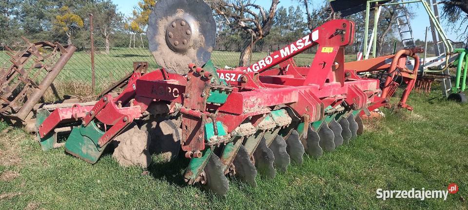 Brona talerzowa Agro masz bt 30 agregat nieuszkodzony Wołów