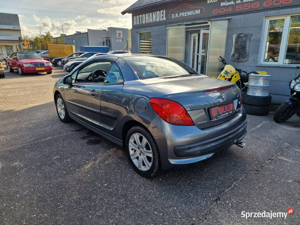 Peugeot 207 CC 16 Benzyna 120 Cabrio Klima centralny zamek Słupsk