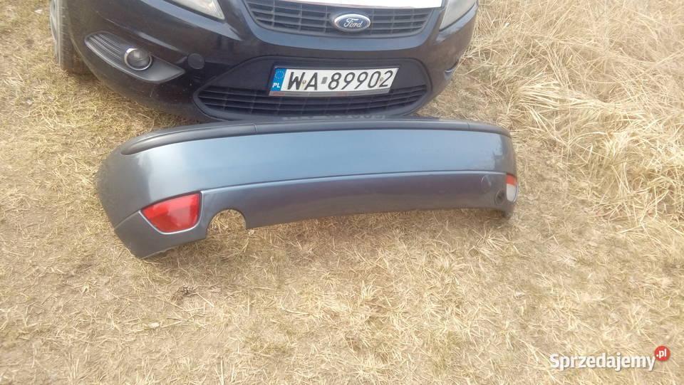 FORD FOCUS MK1 LIFT Zderzak Tył HATCHBACK Szary Karoseria Mokrzesz