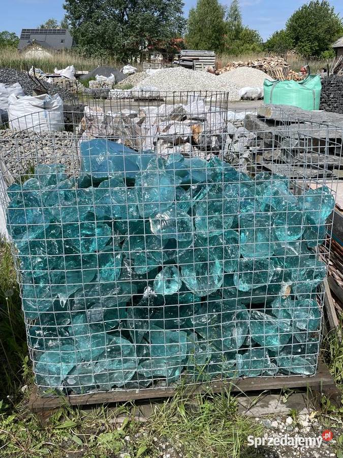 SZKŁO GABIONOWE BRYŁKI SZKANE Szkło Wulkaniczne Warszawa