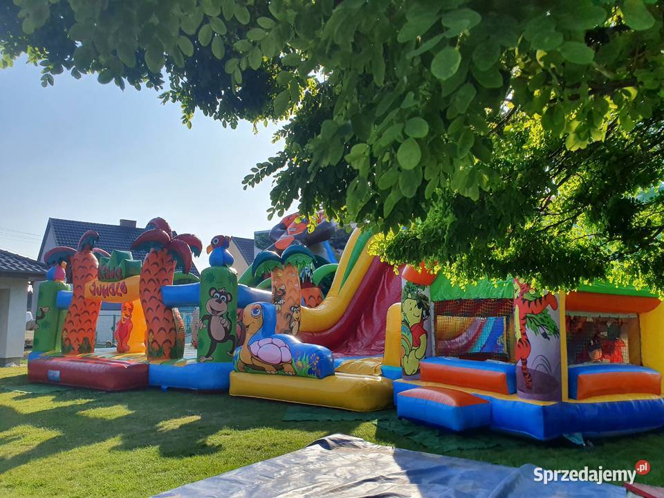 Dmuchana zjeżdżalnia Plac zabaw Kule wodne