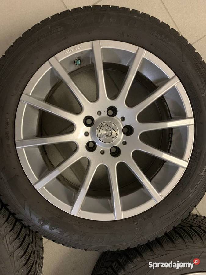 Alufelgi Opel insignia 5x120 opony zimowe z 2019 Średnica 17" Miedziana Góra sprzedam