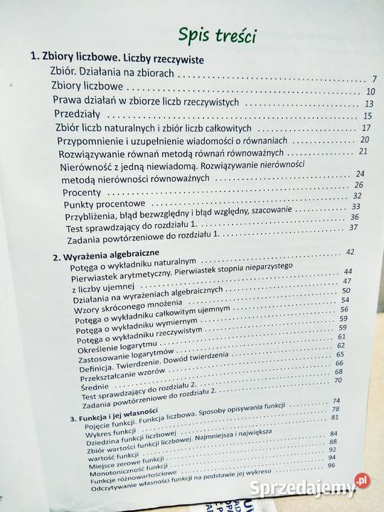 Matematyka 1 Pazdro zbiór zadań ponadpodstawowe Warszawa