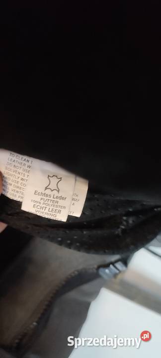 kurtka z naturalnej skóry Echtes Leder łódzkie Bełchatów