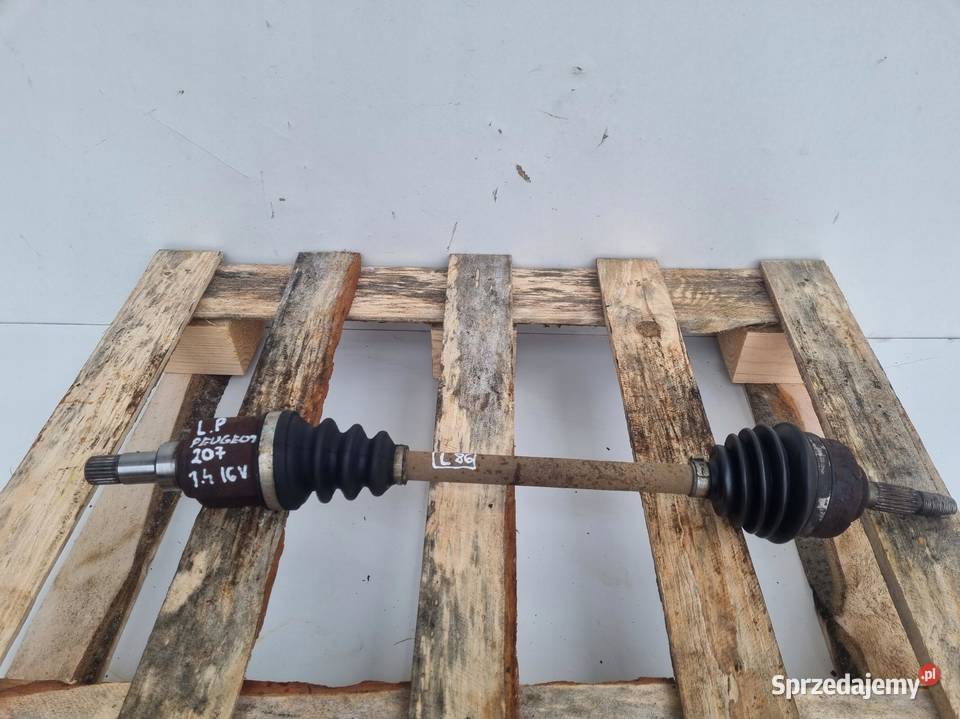 Peugeot 207 14 16V PRZEDNIA LEWA lewy przód osobowe lubelskie Rudka