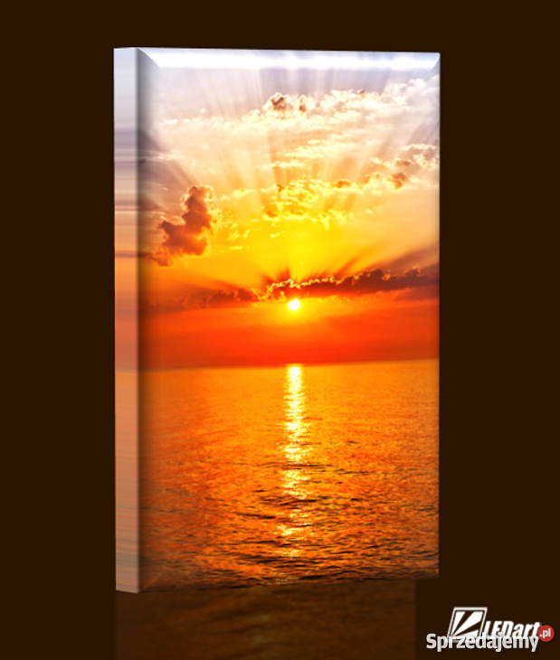 Obraz pionowy z iluminacją LED 110x75 Kraków