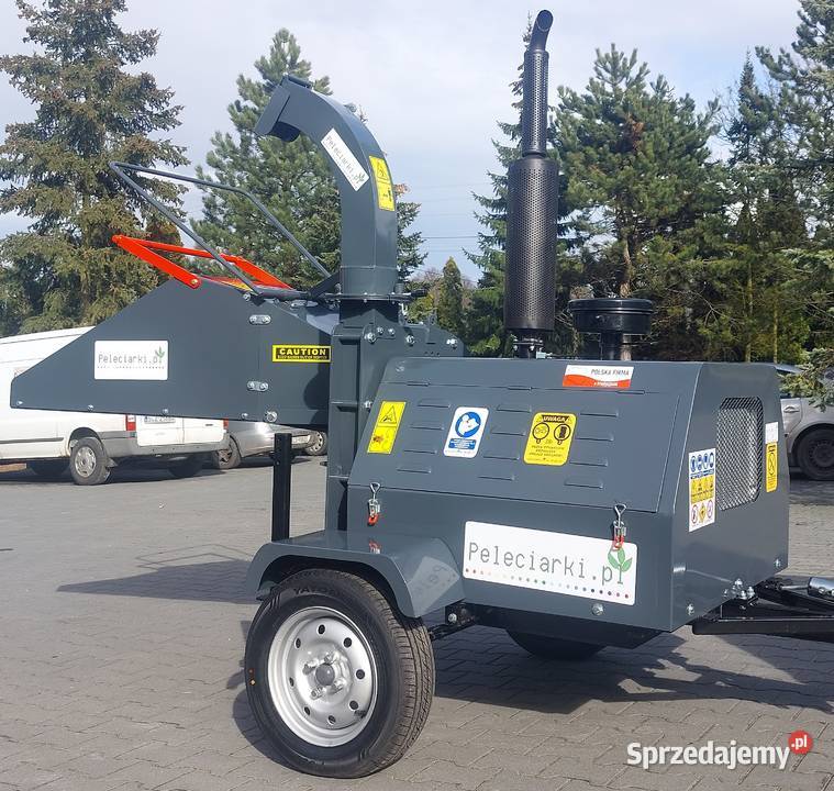 RĘBAK Mobilny Przyczepka 50 DIESEL Do Gałęzi Rolnictwo Olsztyn sprzedam