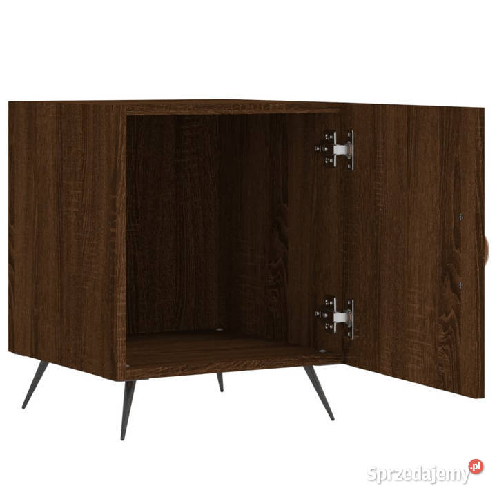 Szafki nocne 2 brązowy dąb 40x40x50 WM827515 Warszawa