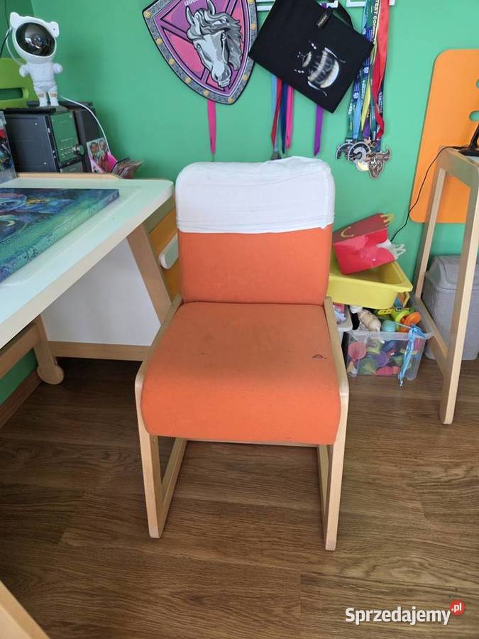 Regulowane krzesło upme z serii simple Leszno sprzedam