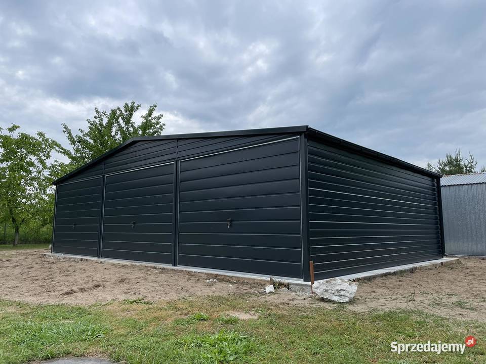 Garaż blaszany 9x5 Wzmocniony profilami Wejherowo