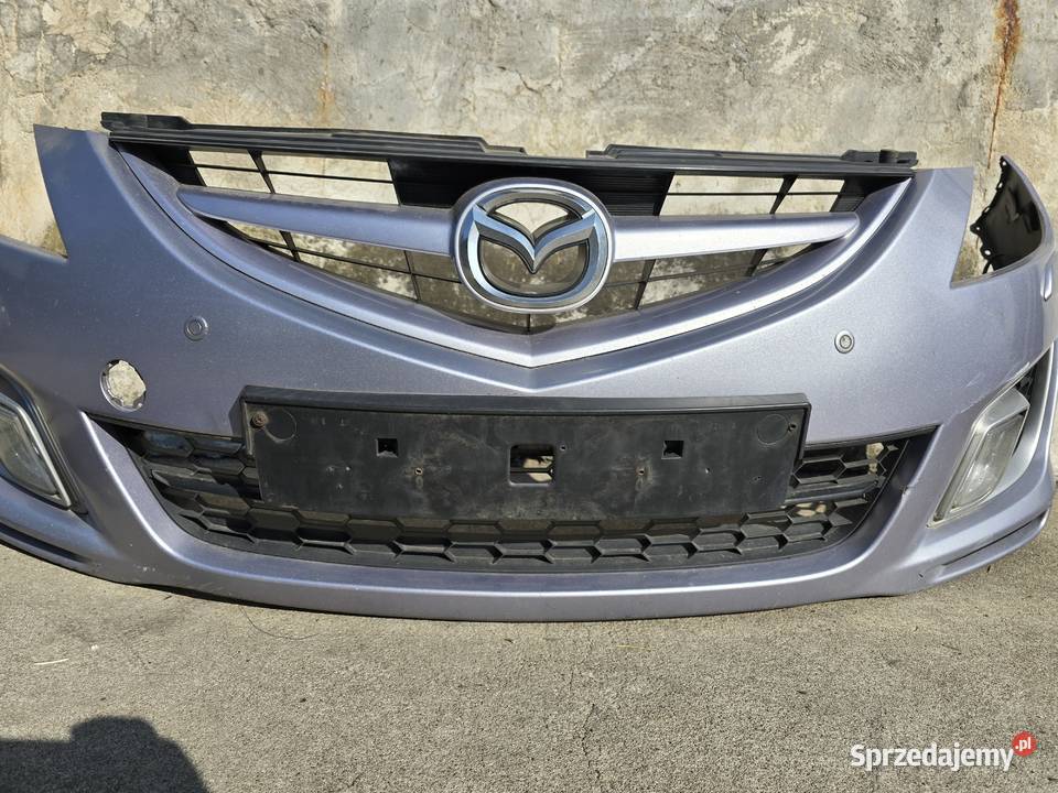 Mazda 6 GH zderzak przód przedni PDC halogeny