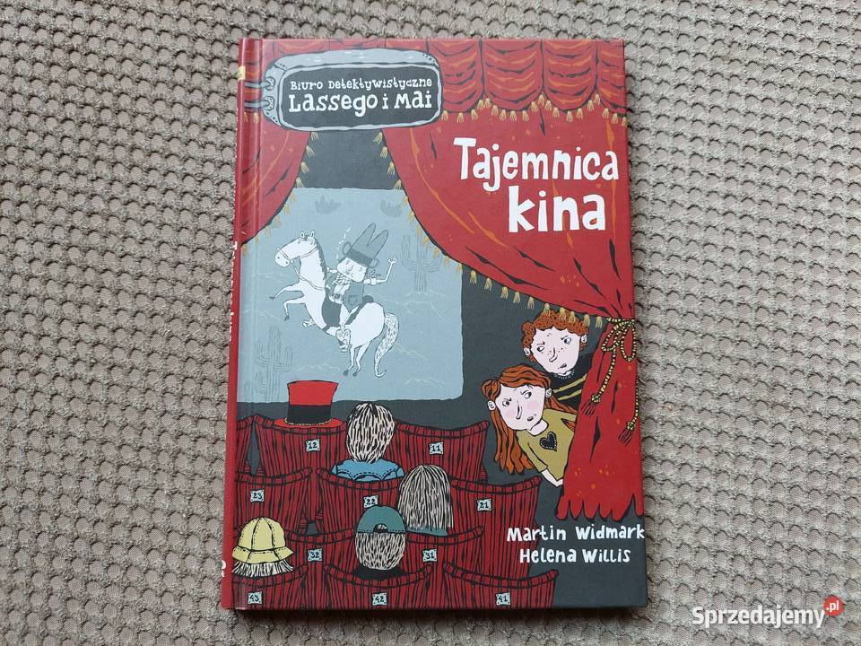 Tajemnica kina Martin Widmark Helena Willis małopolskie Kraków sprzedam