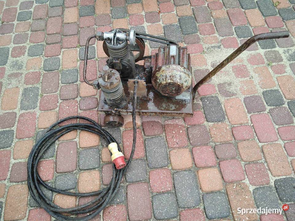 Sprężarka kompresor KP1 1963 sprawny Trzciana