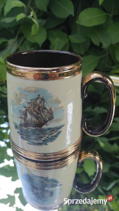 Gibsons Collectors Kufel Żaglowiec Staffordshire Pabianice