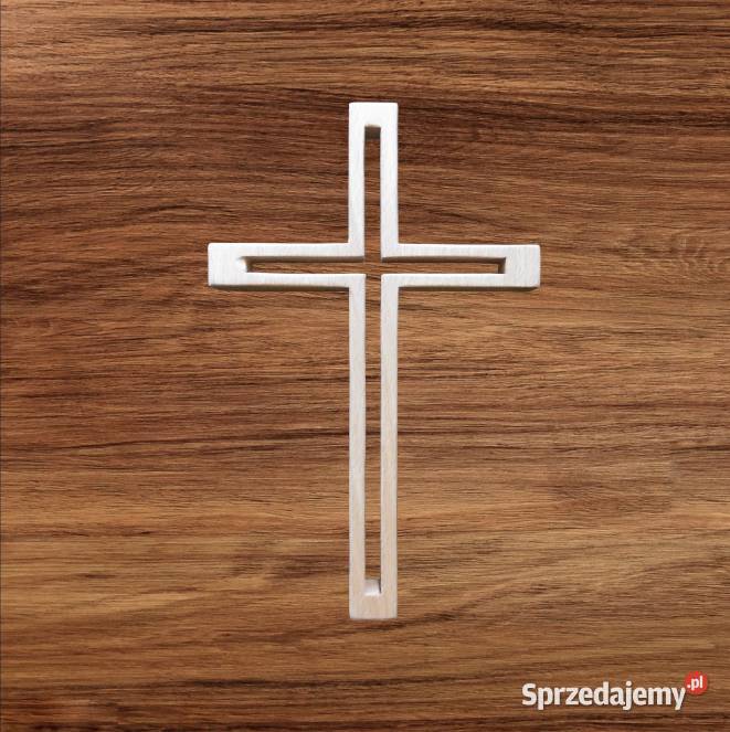 Krzyż drewniany buk wiszący rękodzieło Bydgoszcz sprzedam
