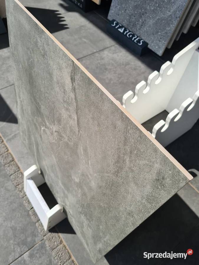 Płytka Podłogowa GRES NOIR GREY MAT 598X598 gat2 łódzkie Opoczno
