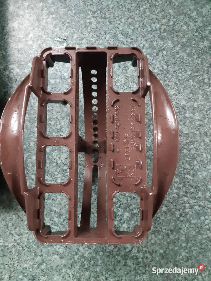 Stopień kominiarski Braas aluminiowy do dachówki Łęczna