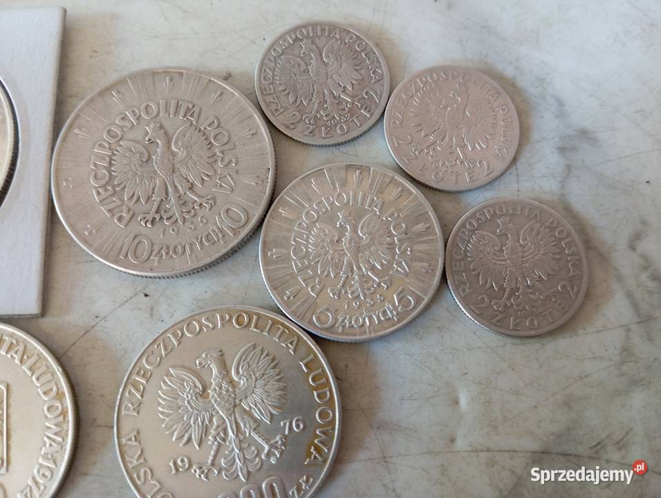 Porządki domowe monety srebrne Cieszyn