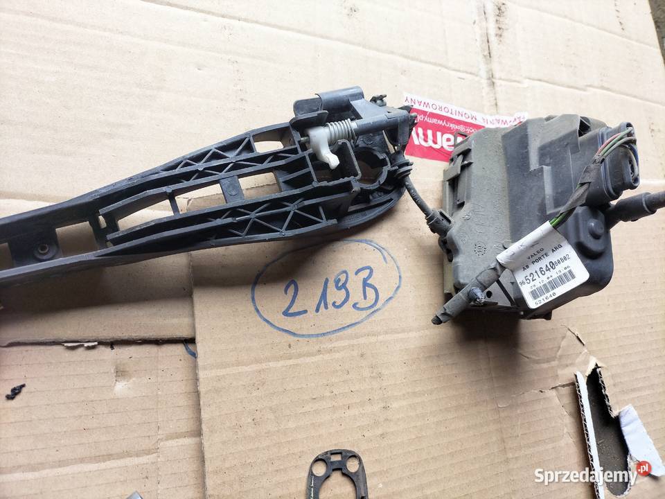Citroen C3 MK1 KLAMKA ZAMEK WKŁADKA ZEWNĘTRZNA osobowe