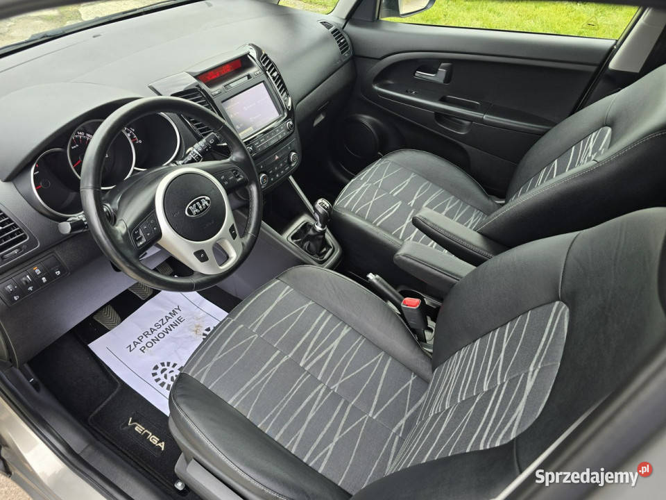 Kia Venga ślicznaGrzanaKierownicaZadbanaLed manualna Białogard