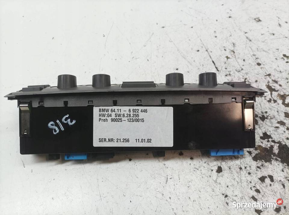 PANEL NAWIEWU 6922446 Bmw Seria 7 IV 20012008